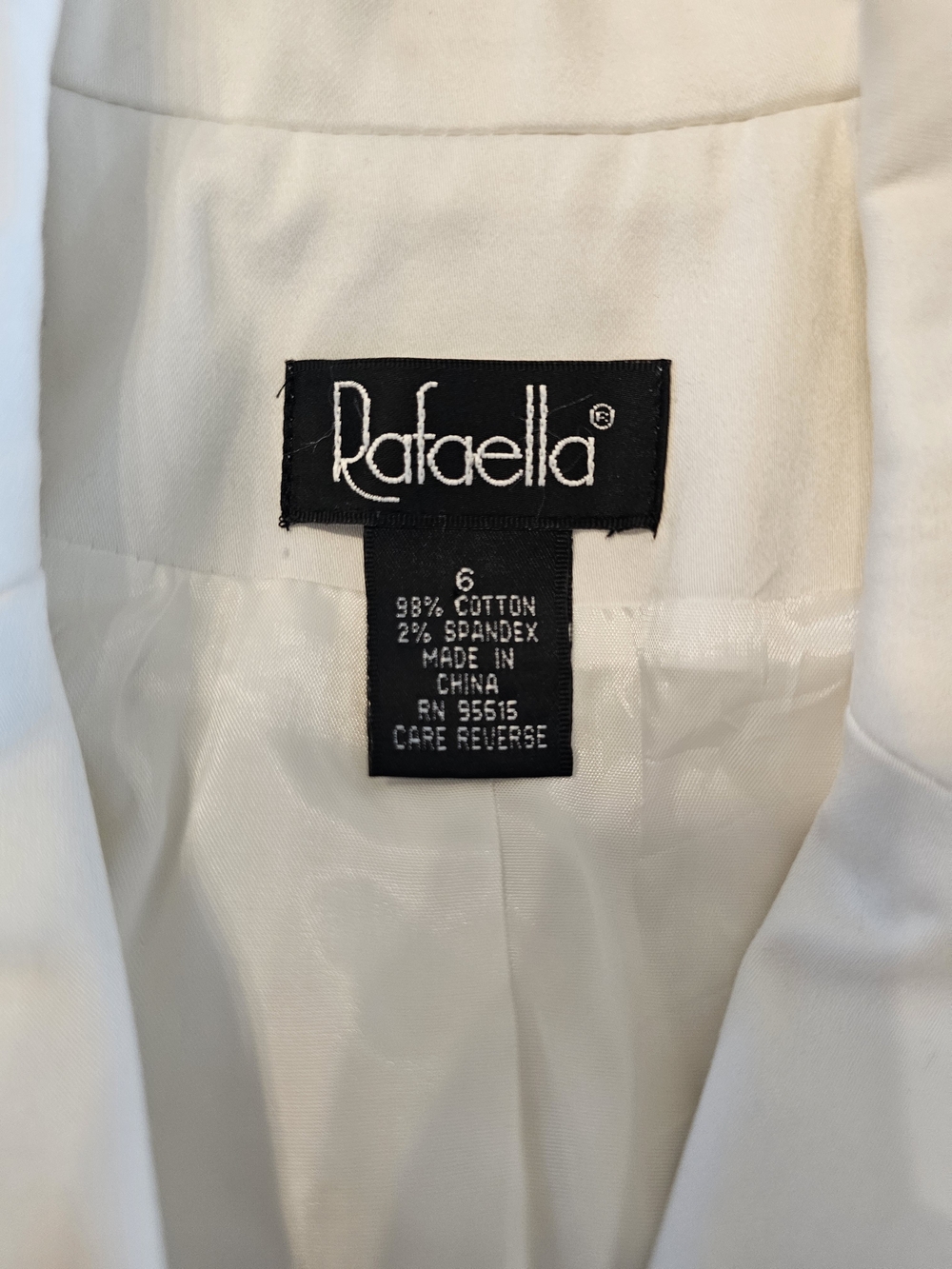 Rafaella Womens White Jacket & Coat